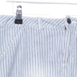 Vorschaubild 3 von Damen Jeansrock Gr. 38;M Blau Gestreift Midi Rock Casual Urban