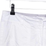 Vorschaubild 3 von Bermuda Shorts Damen Weiß Baumwolle Gr. 34