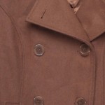 Vorschaubild 4 von Damen Leichte Jacke Gr. 32/XS Braun Klassisch Vintage