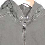 Vorschaubild 3 von Leichte Jacke Damen Gr. 34;XS Grau Kapuze Baumwolle Casual