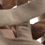 Vorschaubild 5 von Plateausandalen Damen 37 Braun Elegant Wildleder Riemchen