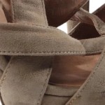 Vorschaubild 6 von Plateausandalen Damen 37 Braun Elegant Wildleder Riemchen