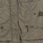 Vorschaubild 5 von Kinder Outdoorjacke Gr. 164 Grün Kapuze Gesteppt Casual Herbst Winter