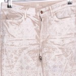 Vorschaubild 4 von Levis Damen Jeans Slim Fit W26/34/XS Beige Ethno Muster Casual Vintage