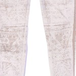 Vorschaubild 6 von Levis Damen Jeans Slim Fit W26/34/XS Beige Ethno Muster Casual Vintage