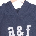 Vorschaubild 3 von abercrombie Kapuzenpullover Kinder Gr. 158 Blau Casual Hoodie