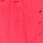 Vorschaubild 7 von Giorgio Damen Bluse Rot Leinen Ärmellos Klassisch Einheitsgröße