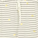Vorschaubild 5 von Kinder Sommerkleid Gr. 128 Gestreift Maritim Casual Baumwolle