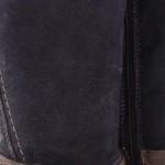 Vorschaubild 5 von Damen Stiefel Lila Elegant Blockabsatz Reißverschluss Schnalle Gr. 38