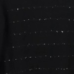 Vorschaubild 4 von Pullover Damen Gr. 36/S Schwarz Glitzer Casual Langarm
