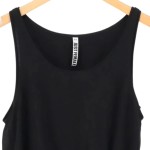 Vorschaubild 3 von Etuikleid Damen Gr. 38/M Schwarz Elegant Minimalistisch