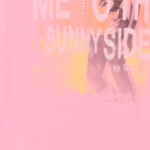 Vorschaubild 5 von Kinder T-Shirt Gr. 164 Rosa Casual mit grafischem Print Schriftzug