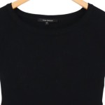 Vorschaubild 3 von Damen Freizeitkleid Gr. 40 / L Schwarz Elegant Viskose