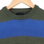 Vorschaubild 3 von Herren Pullover Gr. 44/XS Mehrfarbig Gestreift Strick Casual