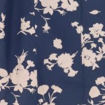 Vorschaubild 5 von Elegance Damen Faltenrock Blau Gr. 38/M Florales Muster Elegant Midirock