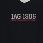 Vorschaubild 4 von Body Damen Gr. 38/M Schwarz Langarm Sportlich Baumwolle Logo-Print
