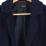 Vorschaubild 3 von Blazer Damen Gr. UNI Blau Polyester Strukturmuster Elegant Klassisch