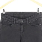 Vorschaubild 3 von Destroyed Jeans Damen W26/34 Grau Skinny Ripped Knee