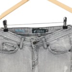 Vorschaubild 3 von Damen Skinny Fit Jeans W28 Grau Modell jeansow to skinny