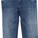 Vorschaubild 4 von Damen Jeans Slim Fit Blau W24 Stretch Denim Hose