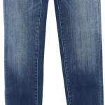 Vorschaubild 5 von Damen Jeans Slim Fit Blau W24 Stretch Denim Hose