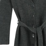 Vorschaubild 4 von Damen Strickjacke Cardigan Grau Gr. 32/XS Casual Vintage