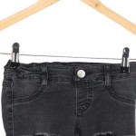 Vorschaubild 3 von Destroyed Jeans Kinder Gr. 128 Schwarz Modern Denim Hose
