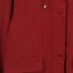 Vorschaubild 4 von Damen Übergangsmantel Gr. 34 Rot Kapuze Elegant Klassisch