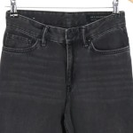 Vorschaubild 6 von Damen Jeans Straight Leg W27/36/S Schwarz Nieten Fransen Streetwear