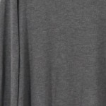 Vorschaubild 4 von Damen Pullover Rollkragen Asymmetrisch Grau Gr. S