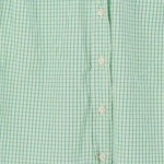 Vorschaubild 5 von Damen Hemdbluse Grün Kariert Gr. 32/XXS Casual Klassisch Preppy