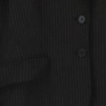 Vorschaubild 5 von Blazer Damen Gr. UNI Schwarz Polyester Gestreift Business Elegant Klassisch