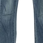 Vorschaubild 5 von Damen Jeans Slim Fit Blau W26 S Vintage Strass