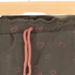 Vorschaubild 3 von Kinder Jogginghose Braun Herzmuster Gr. 128 Casual