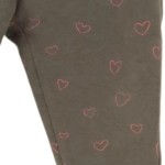 Vorschaubild 5 von Kinder Jogginghose Braun Herzmuster Gr. 128 Casual
