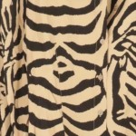 Vorschaubild 4 von Hemdbluse Damen 32/XXS Beige Zebra Animal Print Vintage