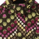 Vorschaubild 3 von Damen Winterjacke 36/S Mehrfarbig Punkte Outdoor Sportlich Kapuze