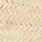 Vorschaubild 4 von Damen Etui Beige Rattan Leder Strass Stern Bohemian Clutch