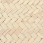 Vorschaubild 5 von Damen Etui Beige Rattan Leder Strass Stern Bohemian Clutch