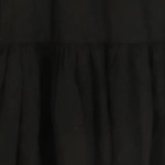 Vorschaubild 5 von Damen festliches Kleid Gr. 38/M Schwarz Elegant Rüschen 3/4-Arm