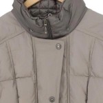 Vorschaubild 3 von Damen Steppmantel Gr. 36/S Grau Casual Elegant Jacke