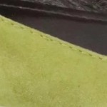 Vorschaubild 6 von Ballerinas Damen Wildleder Grün Slip-On Gr. 36.5