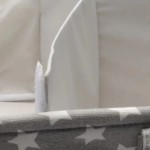 Vorschaubild 3 von Wickeltasche Grau Sterne Baby Organizer Windeltasche Utensilientasche