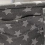 Vorschaubild 4 von Wickeltasche Grau Sterne Baby Organizer Windeltasche Utensilientasche