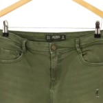 Vorschaubild 3 von Destroyed Jeans Straight Leg Damen Grün Größe 36 Casual Vintage