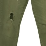 Vorschaubild 5 von Destroyed Jeans Straight Leg Damen Grün Größe 36 Casual Vintage