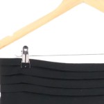 Vorschaubild 3 von Damen Faltenrock Schwarz Business Elegant Gr. 42/XL