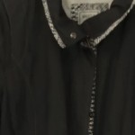 Vorschaubild 3 von Damen Sweatjacke Gr. 38/M Schwarz Klassisch Casual Reißverschluss