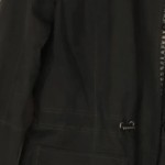 Vorschaubild 4 von Damen Sweatjacke Gr. 38/M Schwarz Klassisch Casual Reißverschluss