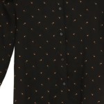 Vorschaubild 4 von Hemdblusenkleid Minikleid Punkte Schwarz Gr. 36